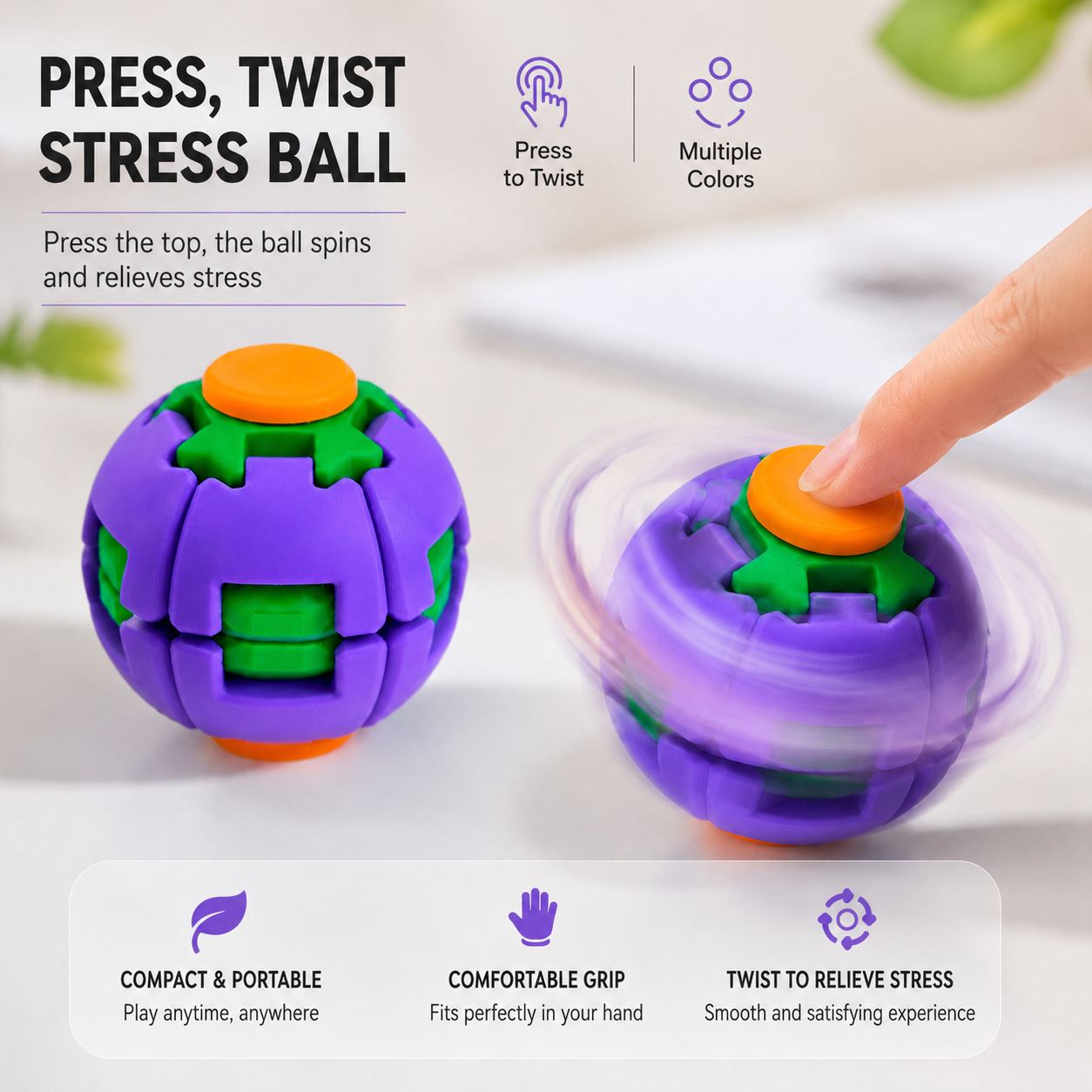 Stress Relief Fidget Ball